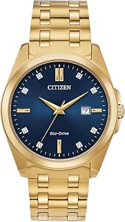 Citizen Eco-Drive Corso Quartz Men's Watch, Stainless Steel, Classic