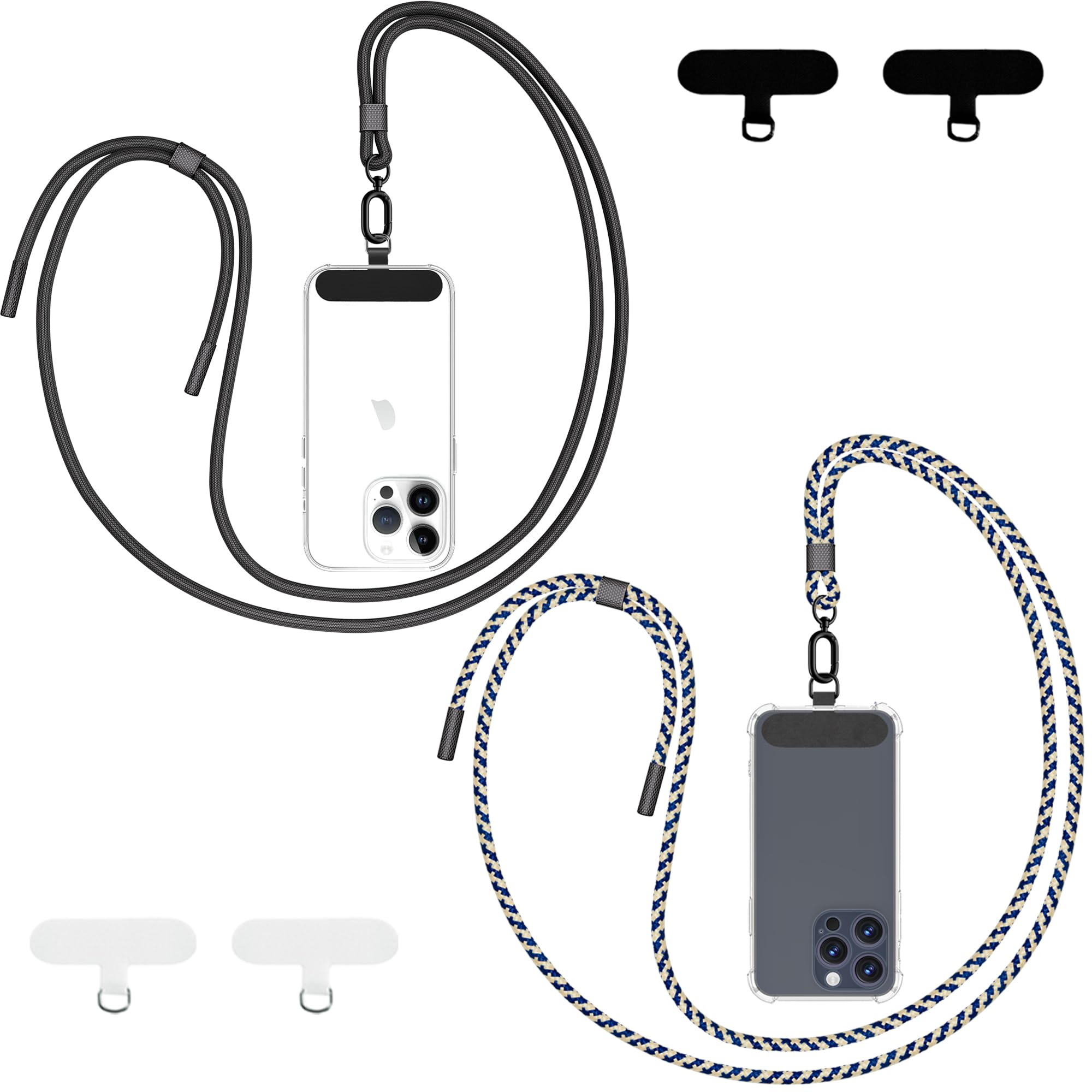 Qyoocom Crossbody Phone Lanyard for All Smartphones,Adjustable Nylon Neck Strap*