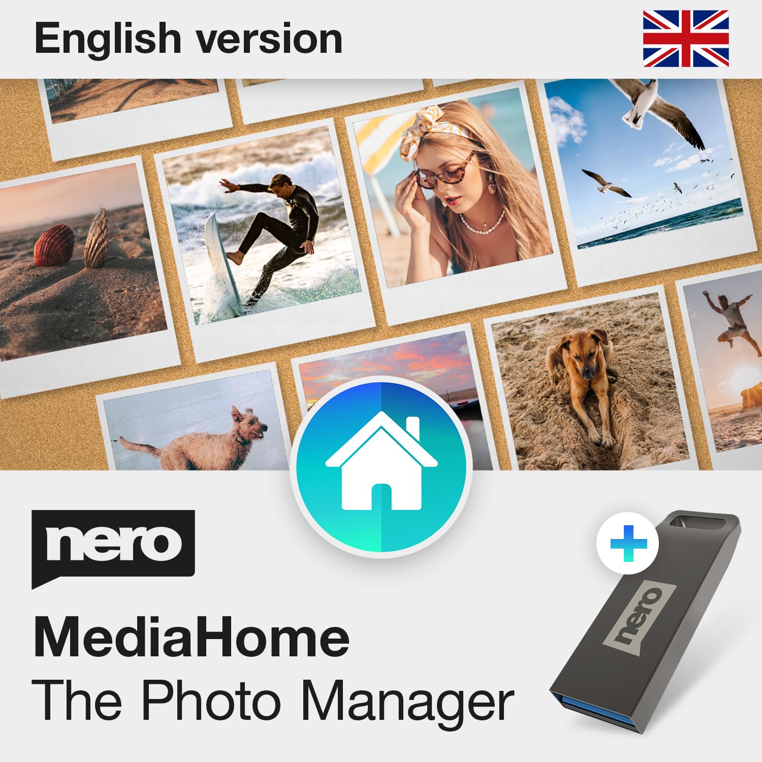 Nero MediaHome Media Manager on USB Stick | Organise Photos, Music & Videos with