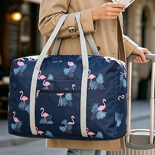 Travel Duffel Bag Travel Bag Tote for Spirit Airlines Personal Object Weekender Night Bag Gym Bag Gym Bag Foldable Duffel Tote, Navy Blue