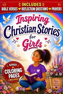 Inspiring Christian Stories for Girls: 16 Bible-Inspired Devotional Stories About Courage, Kindness, Faith, and Strength in God’s Love