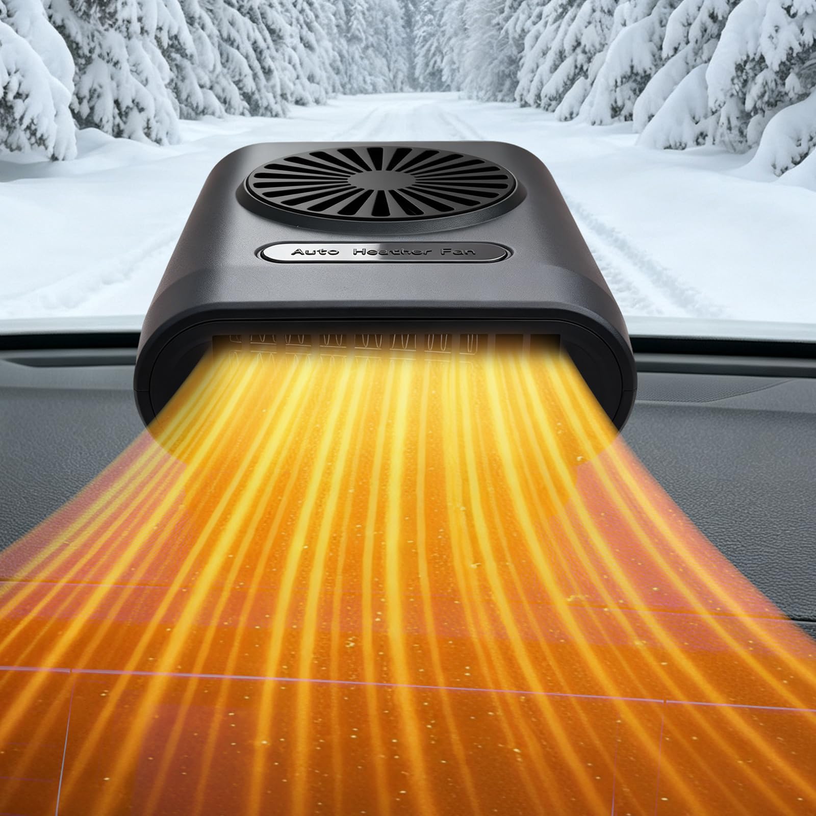 12V Car Heater,Portable Car Heater and Defroster Defrost Defogger Portable Car H