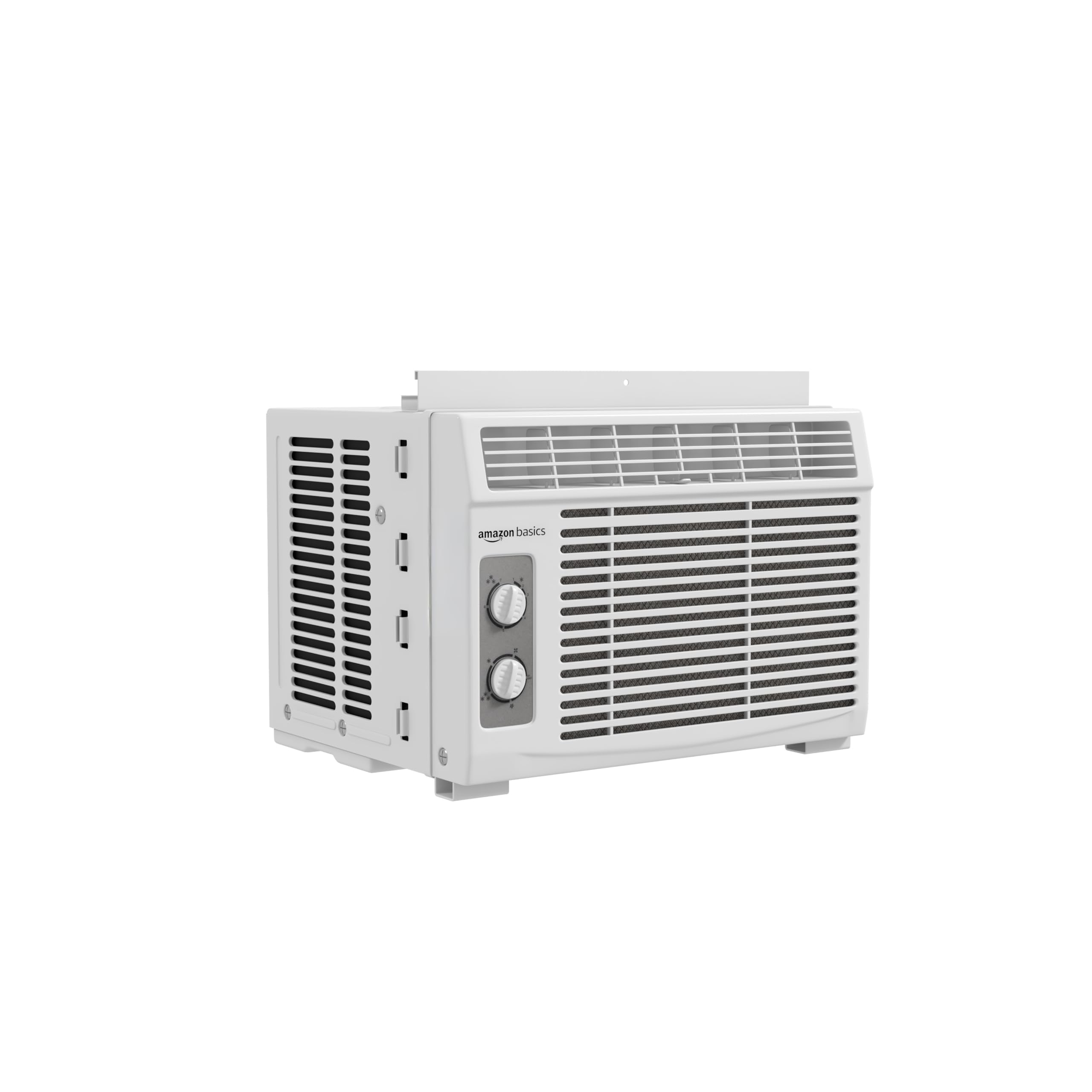 Amazon Basics 5000-BTU Window Air Conditioner with Quiet Operation, Up to 150 Sq