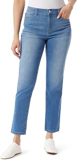 Gloria Vanderbilt Women's Standard Cali 5-Pocket Straight Leg Ankle