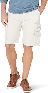 Wrangler Authentics Mens Stretch Twill Cargo ShortsCargo Shorts