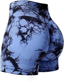 YEOREO Professional Women Workout Shorts 3.6" Scrunch Biker Shorts