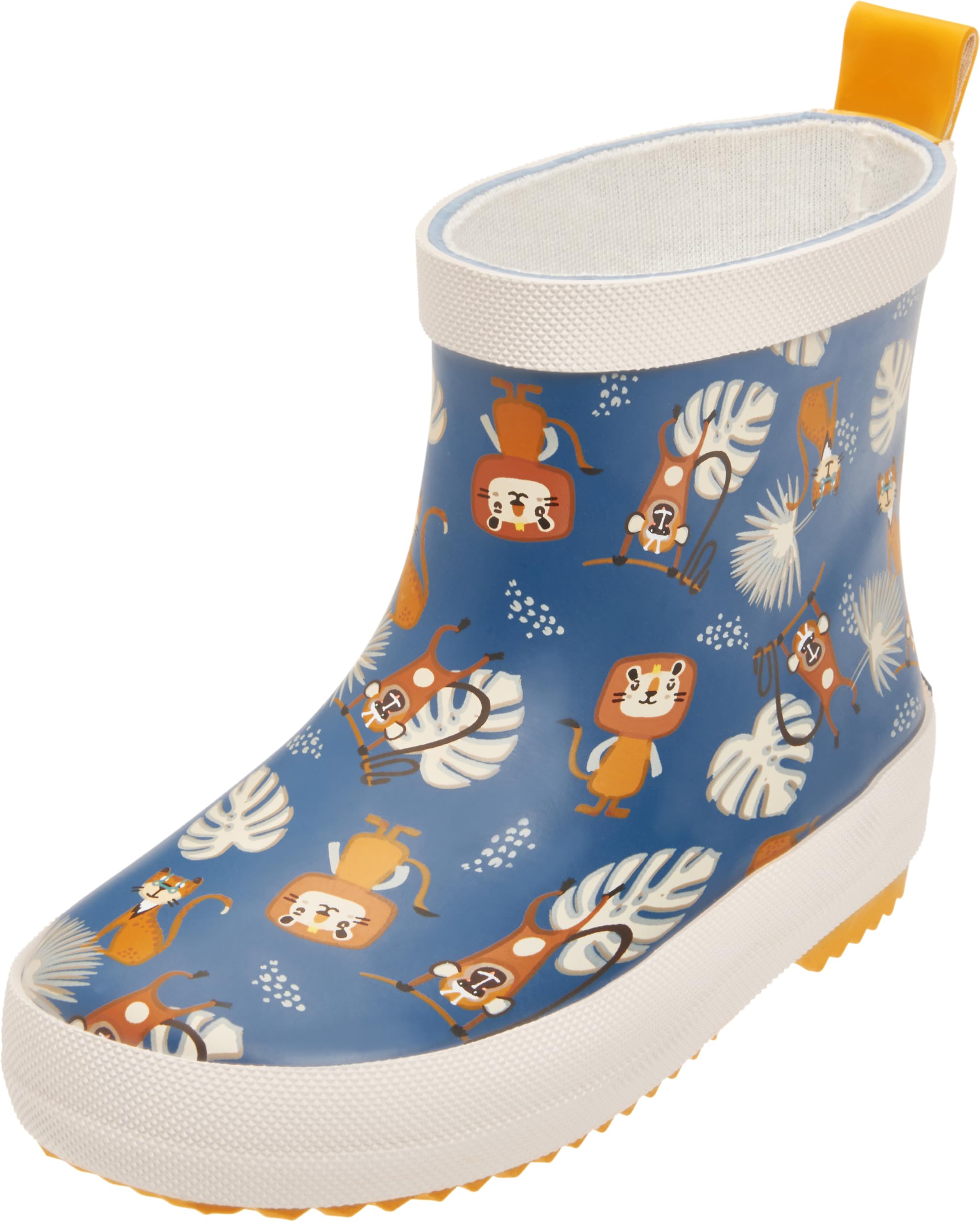 Playshoes Unisex Children's Wellington Boots Half Shaft Jungle Wellington Boots