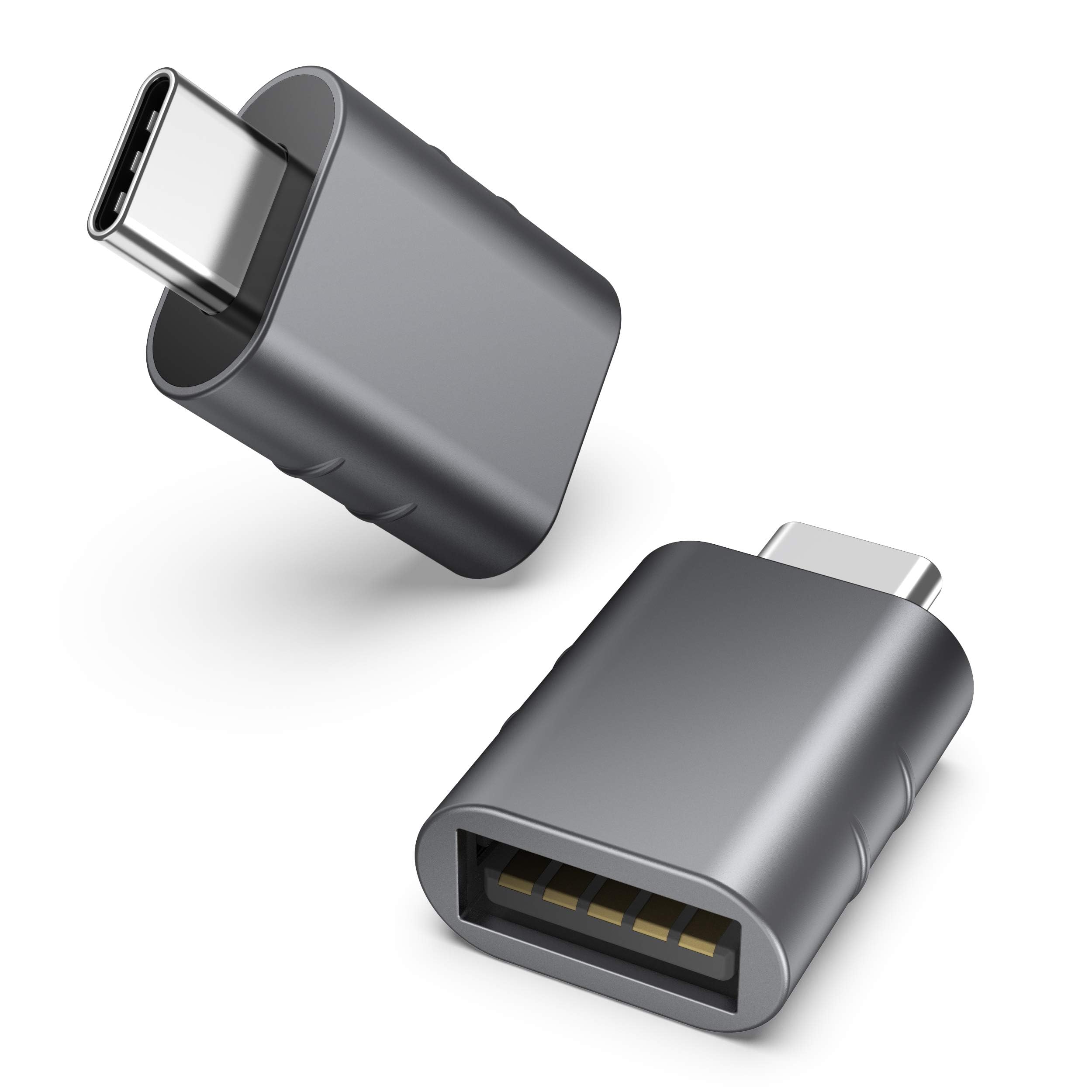 Syntech USB C to USB Adapter Pack of 2, USB 3.0 to Thunderbolt 5/4 Adapter | Com