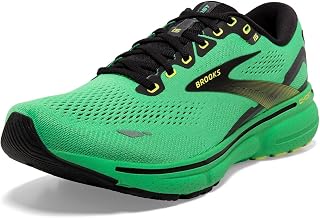 Brooks Men's Ghost 15 Neutral Running Shoe, Black/Ebony/Nightlife