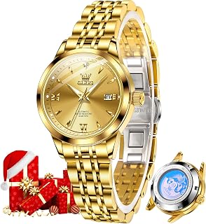 OLEVS Men's Watches with Leather Strap, Classic Luxury Wrist Watch for Men, Waterproof Elegant Analog Casual Minimalist Simple Wrist Watch for Men
