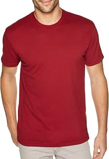 Next Level Apparel Men's Premium Fitted Sueded Crew Neck T-Shirt