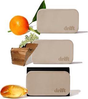 Drift Car Air Freshener - Stone Air Freshener - Car Odor Eliminator - Long Lasting Scent - Auto Accessories - Metal Clip - Clean Ingredients- Variety 3 Pack Starter Kit - CLIP INCLUDED