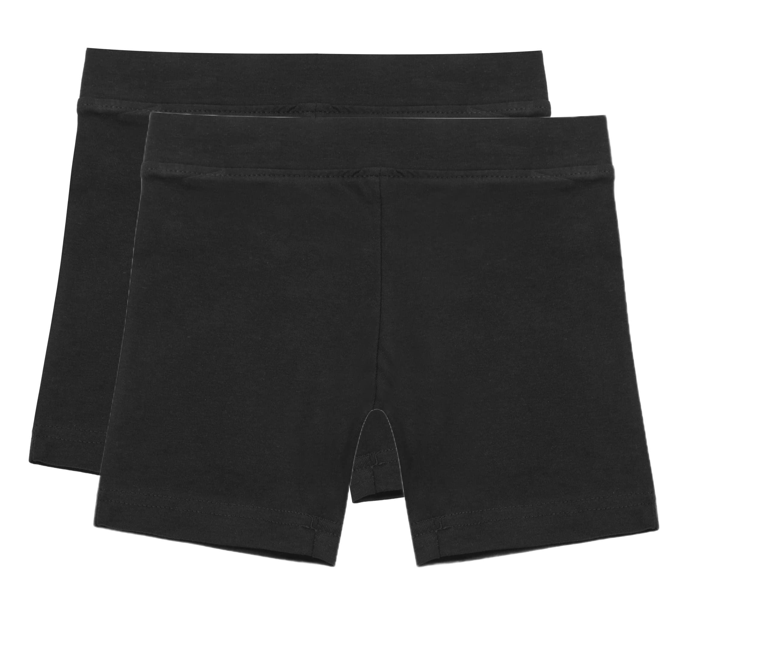 Listers Girls Modesty Dance Shorts 100% Cotton Stretch Cycling Shorts 4-16 | 100