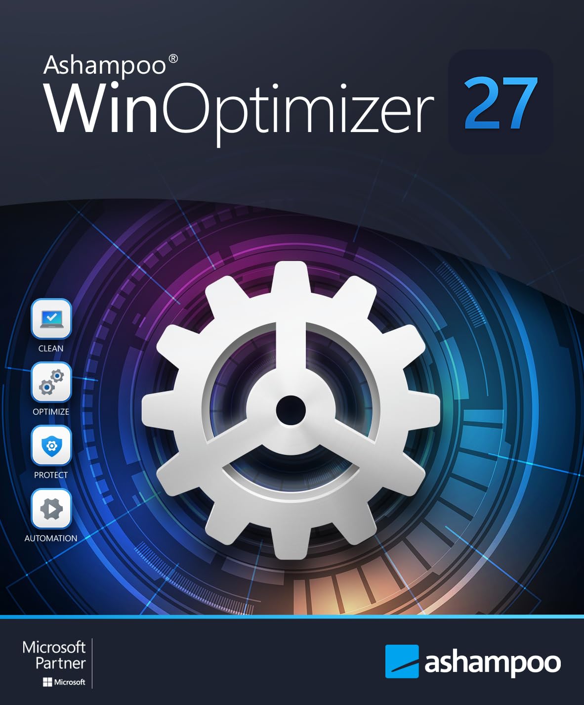 Ashampoo WinOptimizer 27 (3 User) - PC tuning software for a fast, slim, and sec