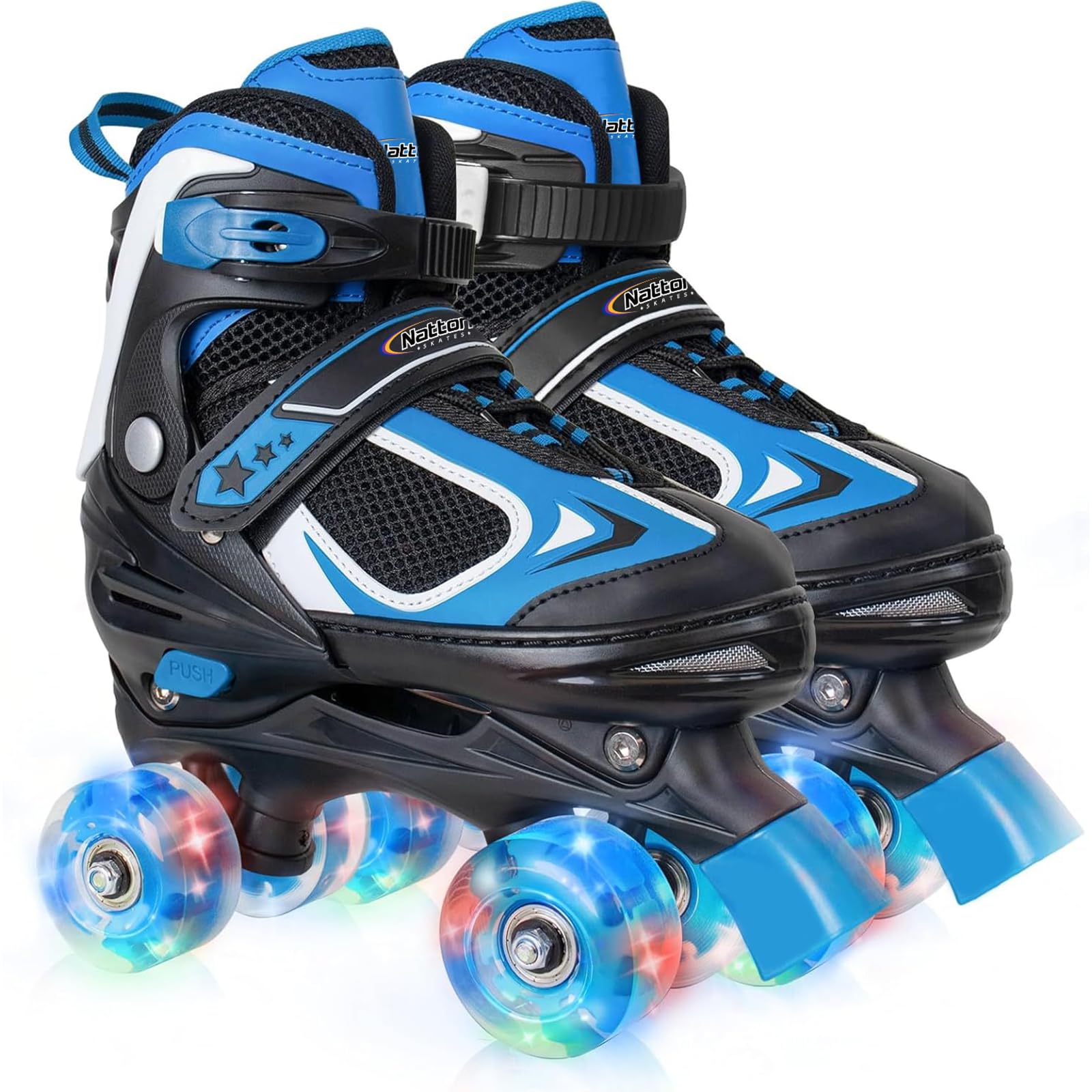 Kids Roller Skates for Boys - Green for Toddler Little Kids Age 4 5 6 7- Adjusta