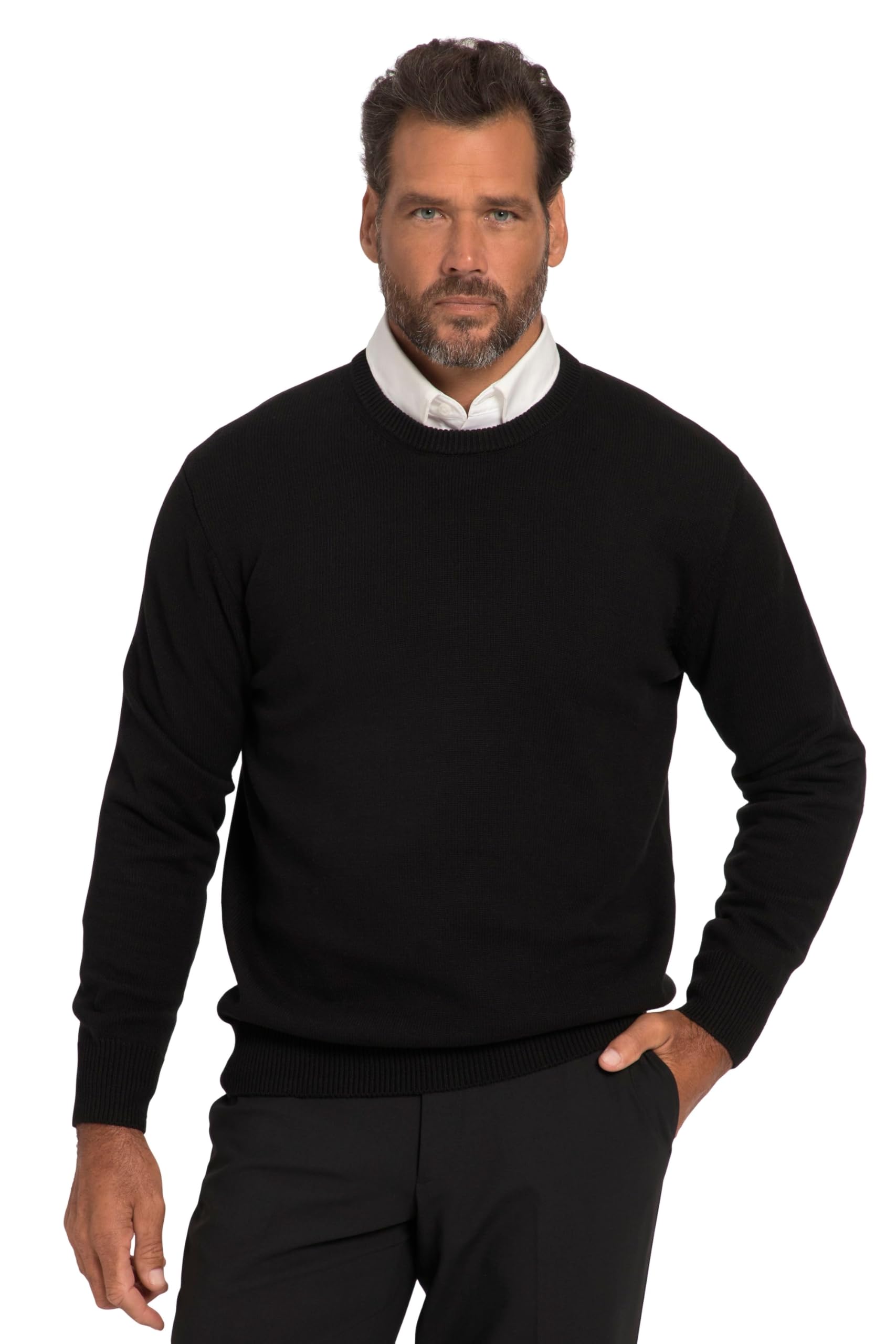 JP 1880 Menswear Sweater Black 3XT