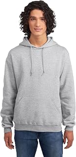 JERZEES Men’s NuBlend Fleece Pullover Hoodies, Cotton Blend, Sizes S-3X