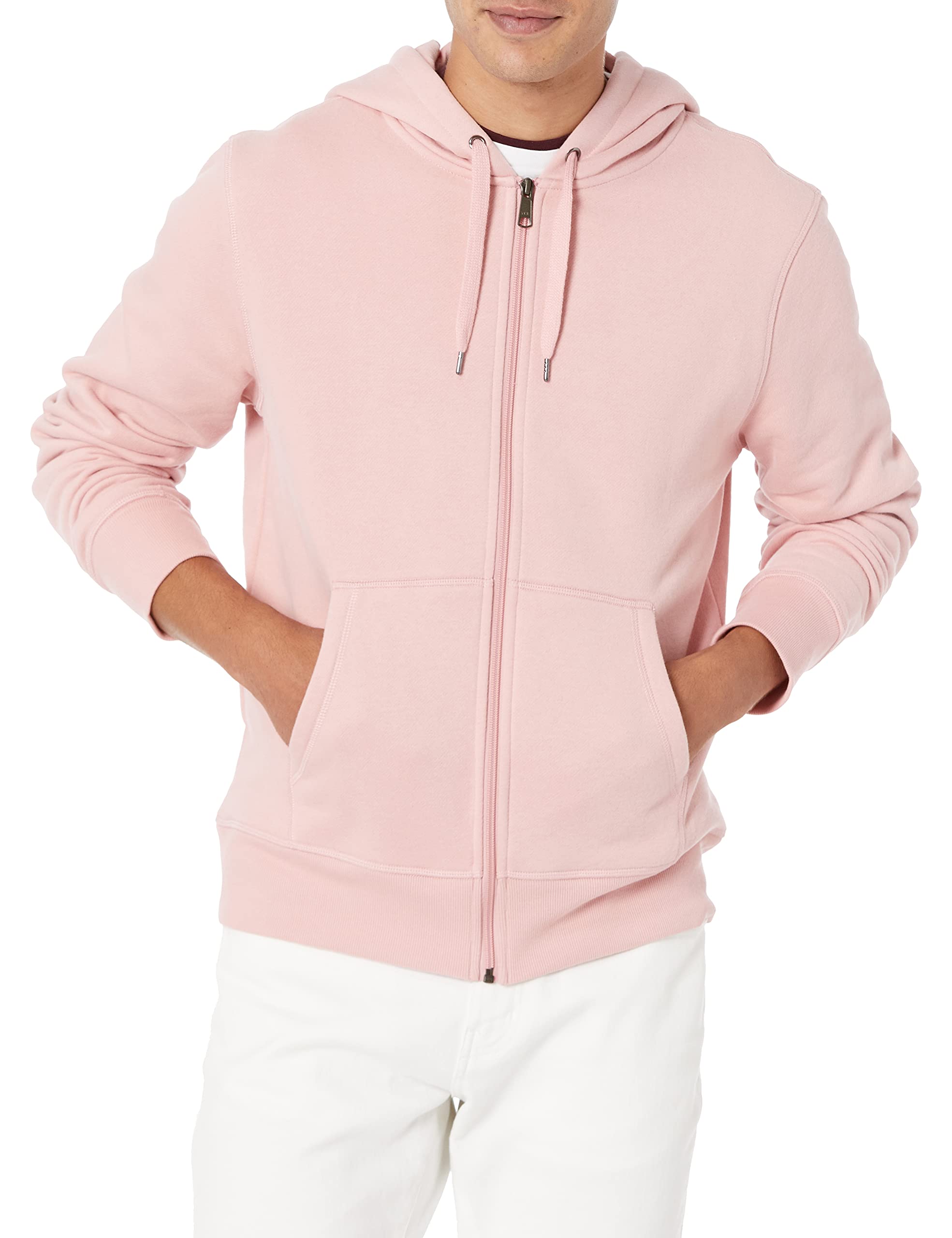 Amazon Essentials Men's Full Zip Fleece Hoodie (Available in Plus Size)