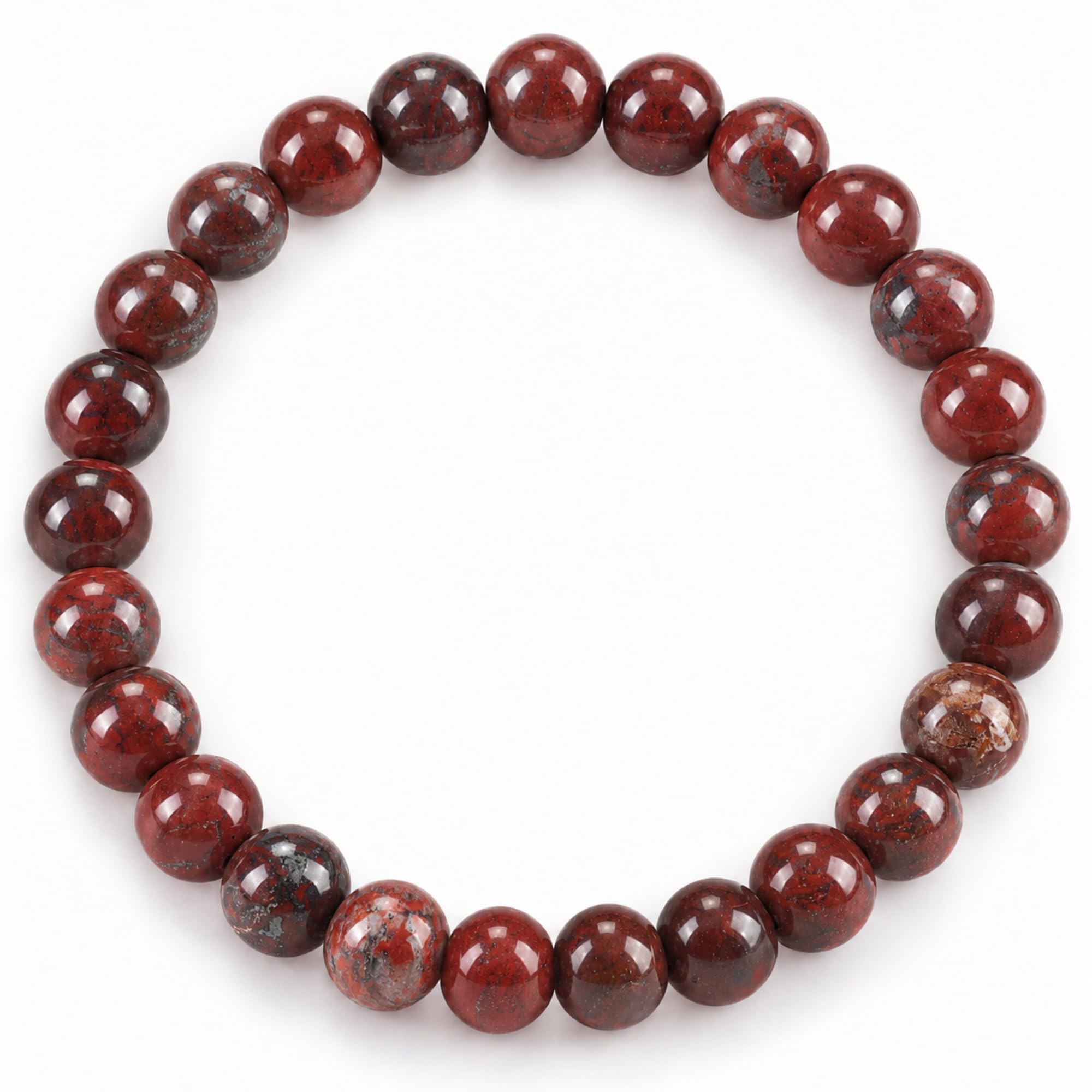 Cherry Tree Collection Crystal Bracelet 8mm Natural Stone Stretch Bracelets