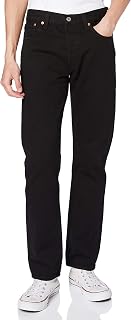 Levi's 501 Original Fit V5 Men's Jeans, Stonewashed Black, 36W / 32L