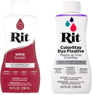 RIT Dye Wide Selection of Colors with Color Fixative