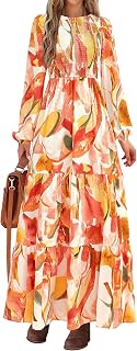 PRETTYGARDEN Women's Floral Wedding Guest Dresses for Women Casual Dress