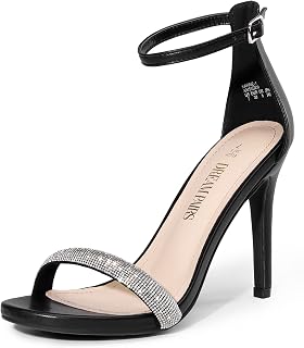 DREAM PAIRS Women's Karrie High Stiletto Pump Heeled Sandals