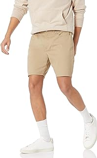 Amazon Essentials Men's 7" Inseam 5 Pocket Stretch Straight Short