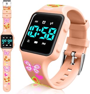 Potty Training Watch for Toddler with Countdown, Alarms, Music or Vibration Alerts - Waterproof Toddler Toilet Trainer for Boys & Girls Ages 2-9