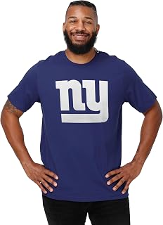 FOCO T-shirt à manches courtes avec logo de l'équipe NFL pour homme