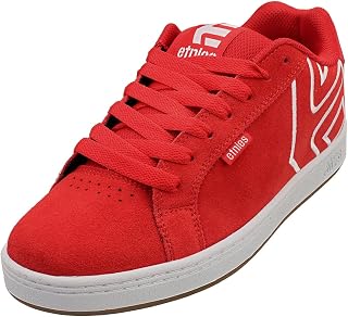 Etnies Fader Mens Skate Trainers in White Navy