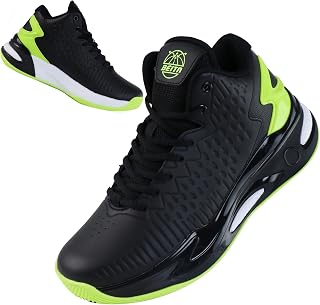 Beita Mens Basketball Shoes High Upper Breathable Sports Shoes Anti Slip