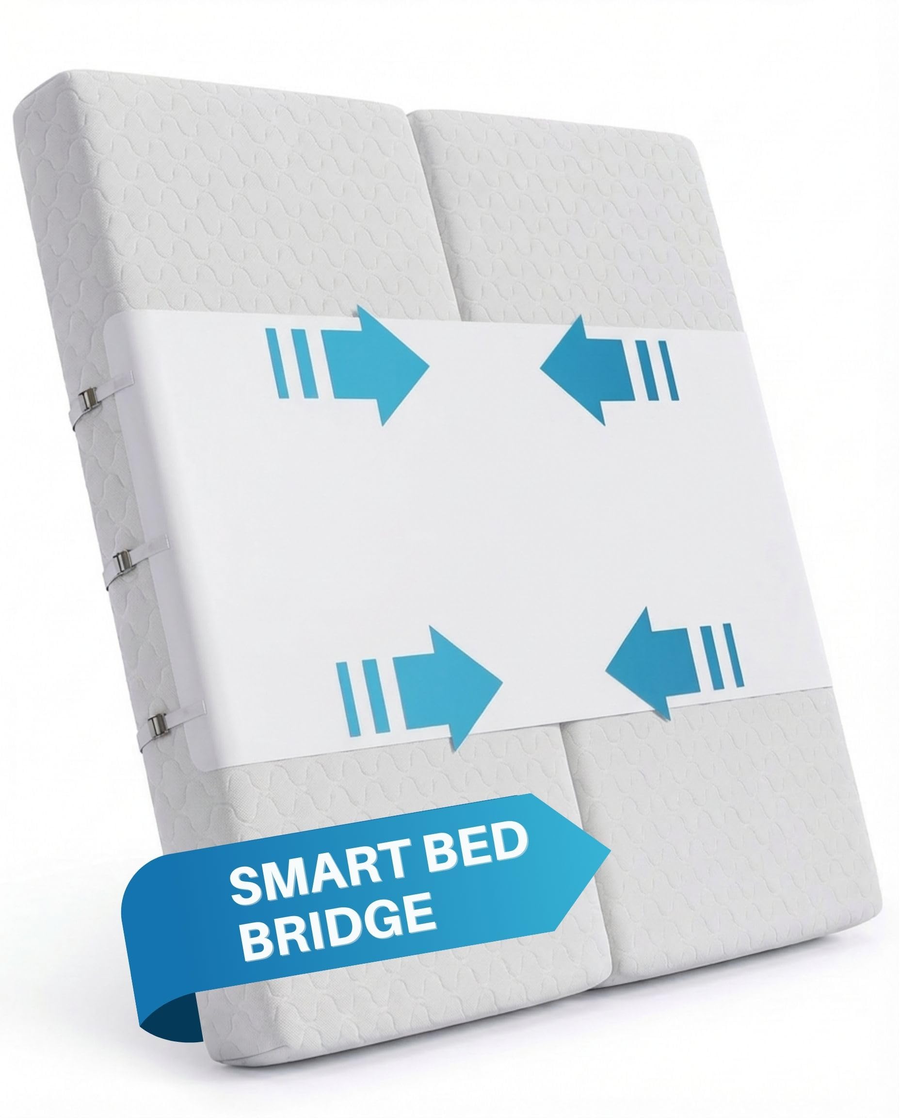 Briliantwerk Twin to King Bed Converter | Smart Bed Bridge | No Slipping | Split