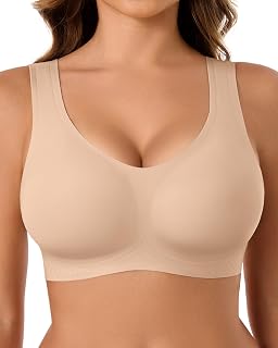 BESTENA Sports Bras for Women, Seamless Comfort Yoga Bra with Removable Pads
