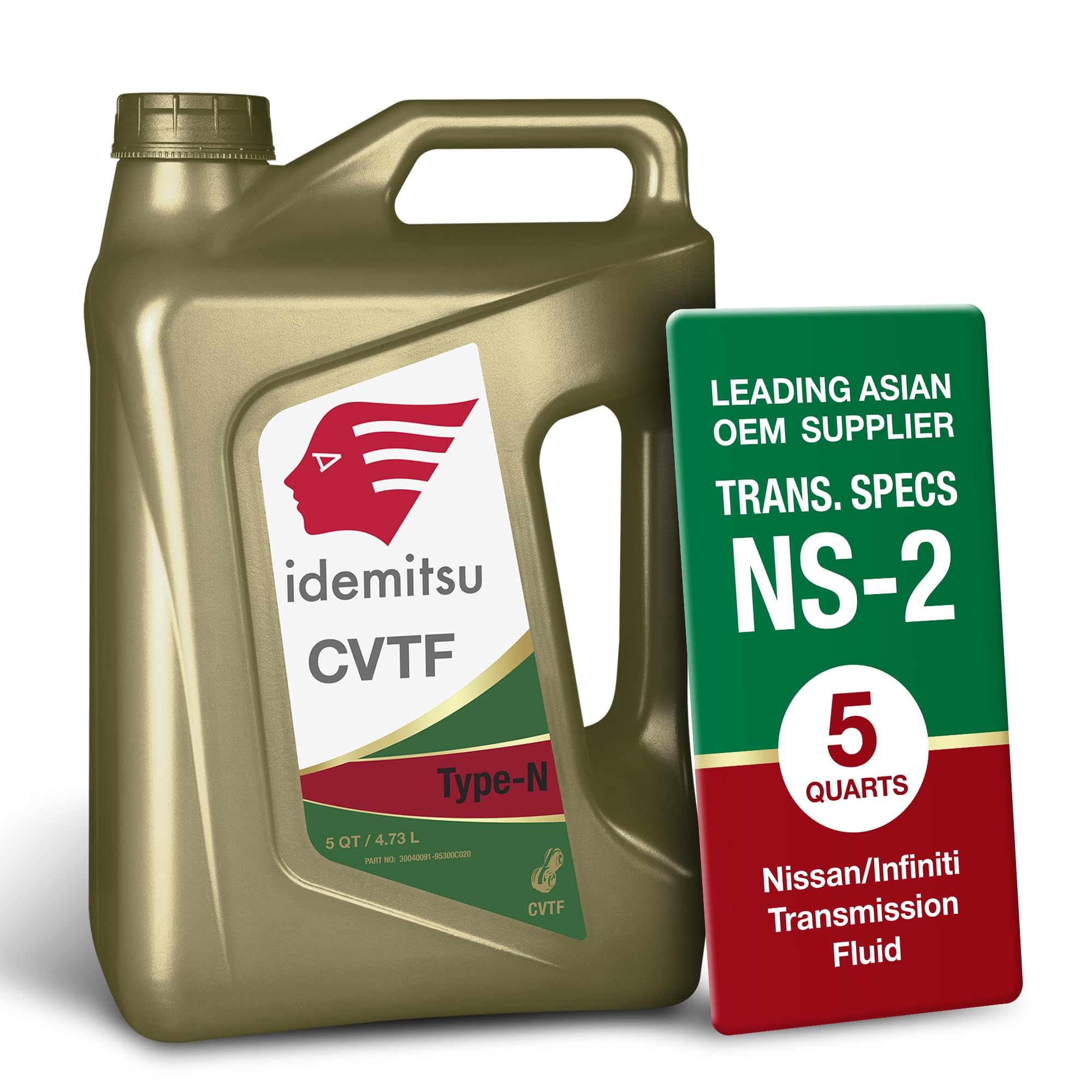 Idemitsu CVT Type N (NS-2) Transmission Fluid – 5 Quart | For Nissan/Infiniti NS
