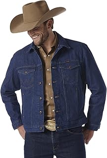 Wrangler Men's Cowboy Cut Western Unlined Denim Jacket