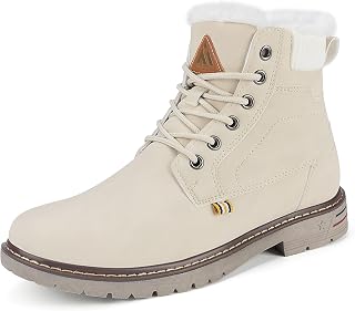 Mishansha Men's Winter Shoes, Warm Lined Boots, Non-Slip, Classic, Size 39–48 EU