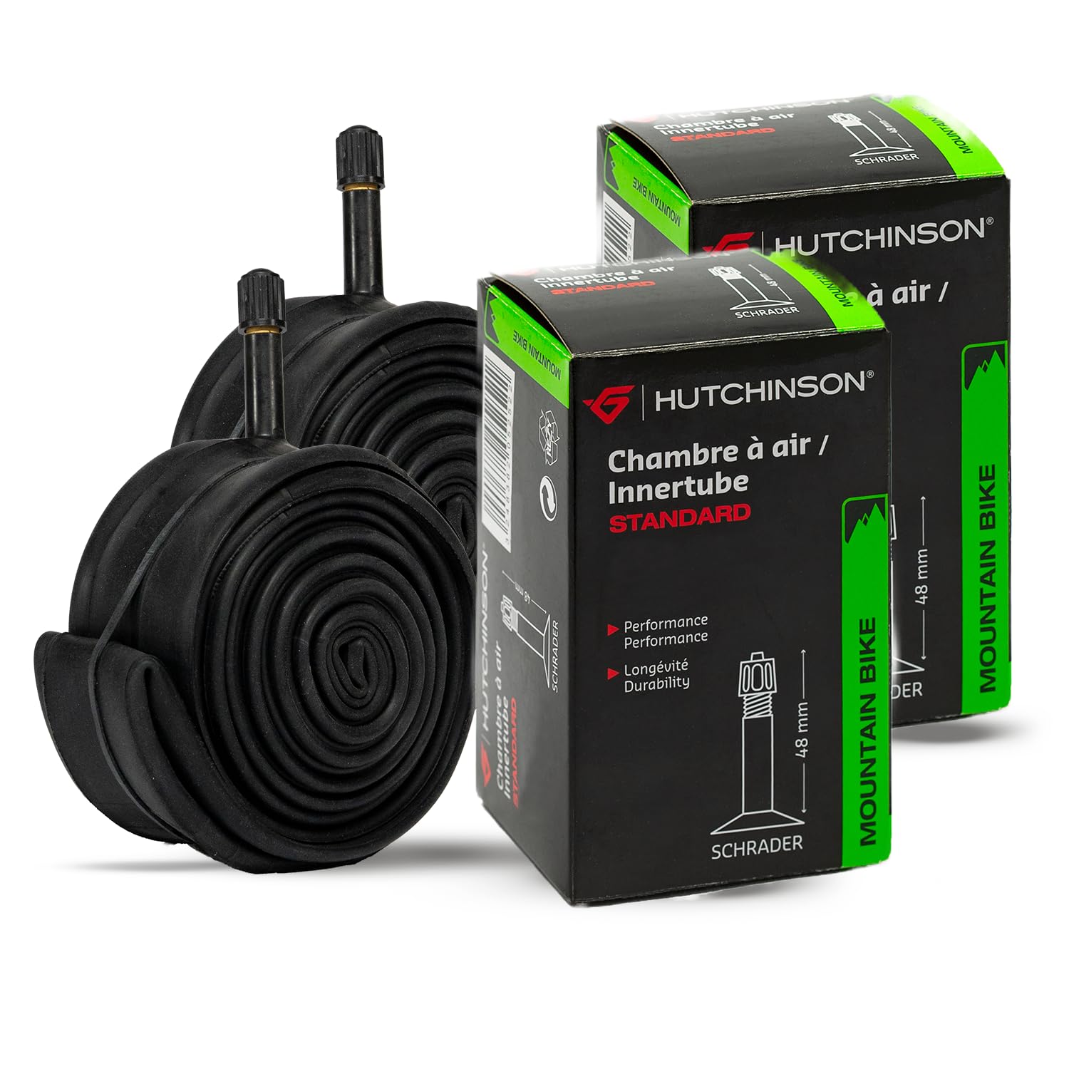 Hutchinson - Set of 2 Inner Tubes – MTB – Standard – Resistance and Puncture Res