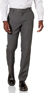 Amazon Essentials Hombre Pantalón De Vestir De Corte Estrecho con Parte Delantera Plana