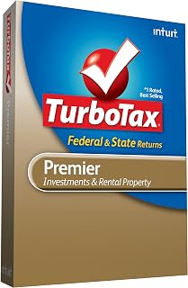 TurboTax Premier Federal + State + Federal efile 2009