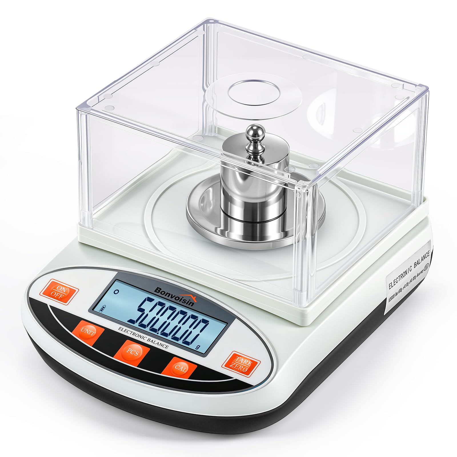 Bonvoisin Laboratory Analytical Scale High Precision Lab Scale Electronic Precis