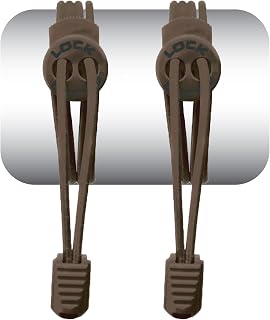 Lock Laces Elastic No Tie Shoelaces for Kids & Adults, One Size Fits All