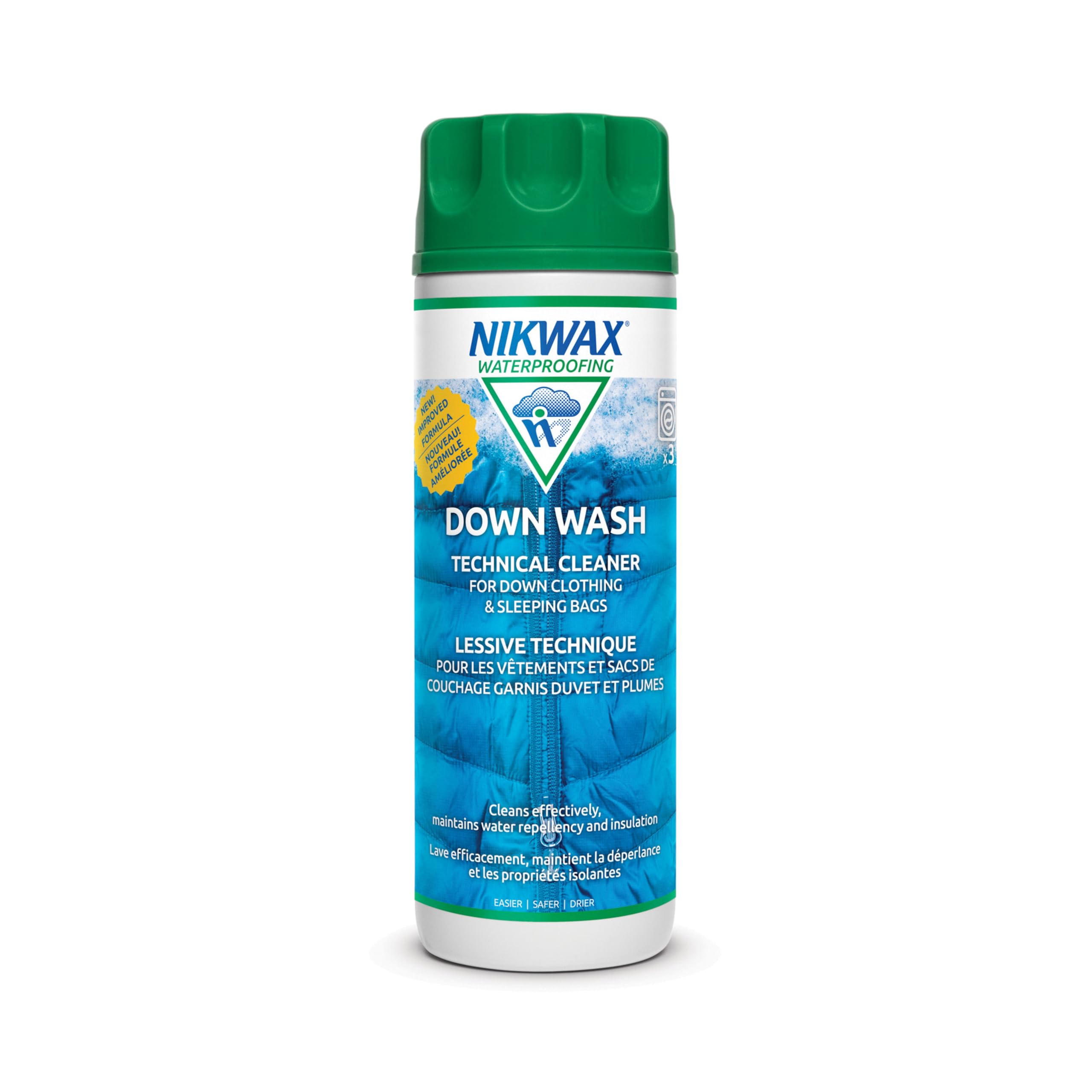 Nikwax Down Wash, 300ml | Revitalize insulation in down gear with Down Wash clea