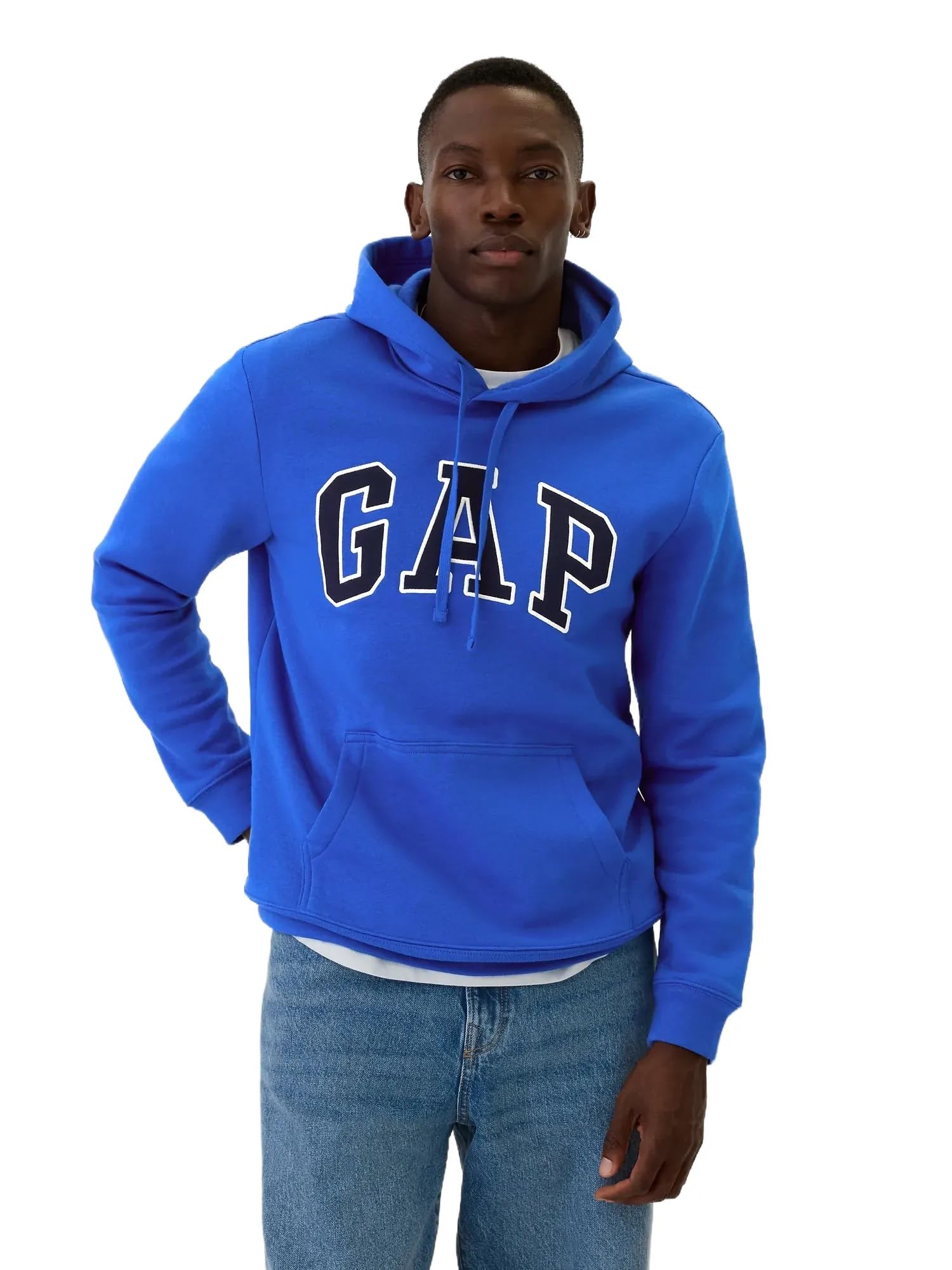 GAP Men's Heritage Logo Full Zip Hoodie Hooded Sweatshirt