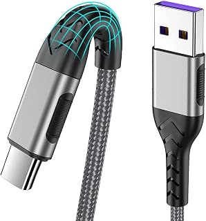 Durcord USB C Cable, Upgraded 2Pack 10ft Fast USB Type C Charging Cable for Android/Phone/Pad/Laptop, Type C Charger Braided USB Cable Compatible with iPhone 18/17/16/15/Pro/Plus/Max/Sam.Sung