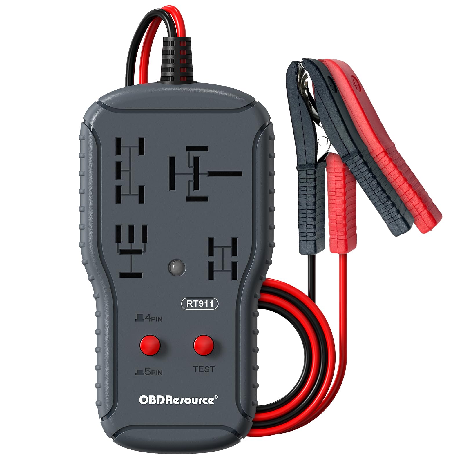 OBDResource 12V/24V Automotive Relay Tester | Handheld Car Diagnostic Tool with 