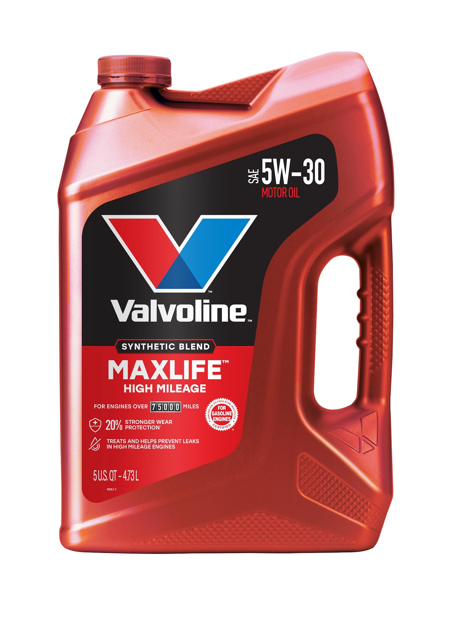 Valvoline MaxLife High Mileage 5W-30 Synthetic Blend Motor Oil 5 Quart | #1 High