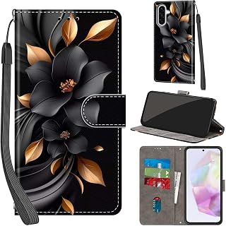 Cover for Samsung Galaxy A36 Wallet Case Flowers