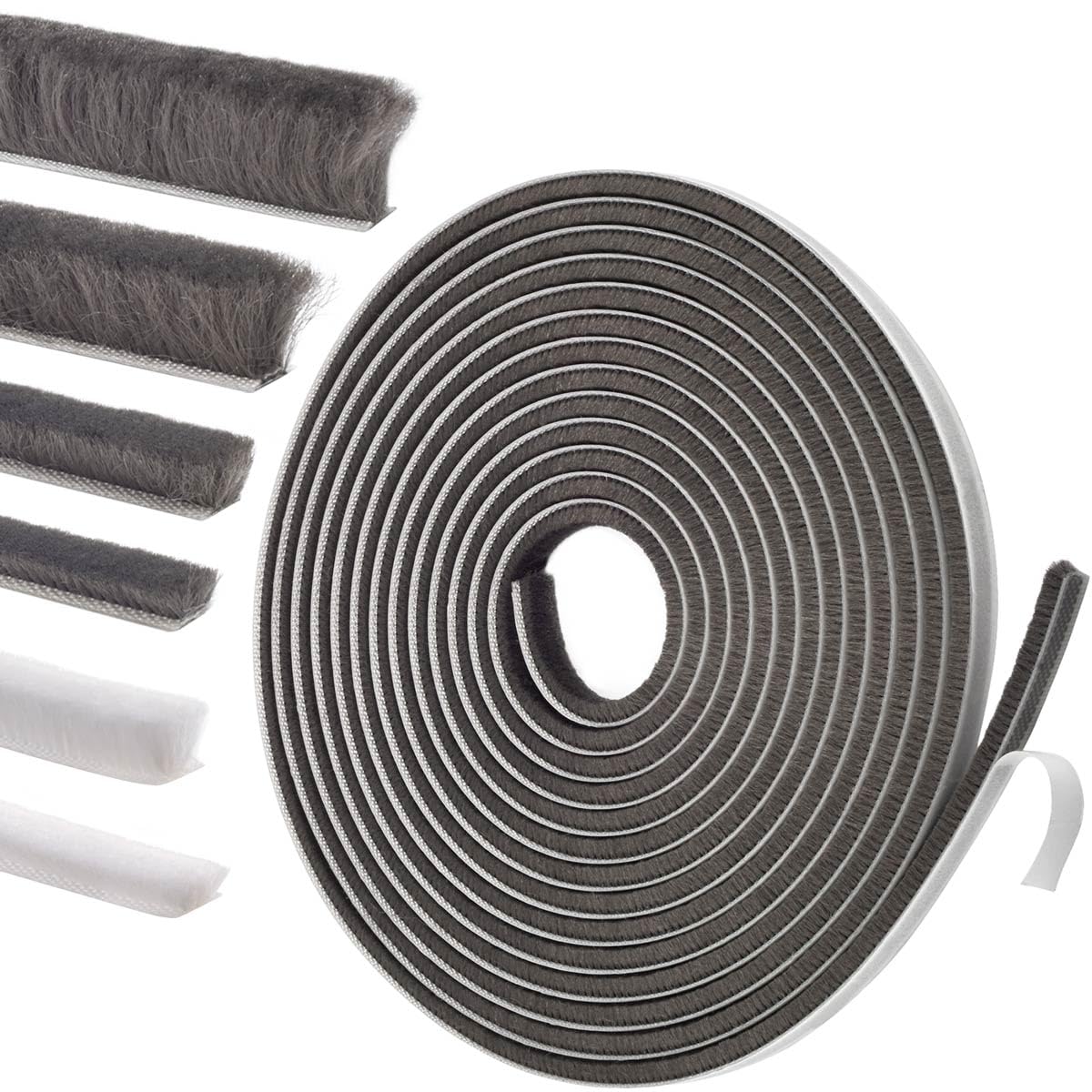 YOCCEK Self-Adhesive Weather Stripping Seal for Doors & Windows – Soundproof Ins