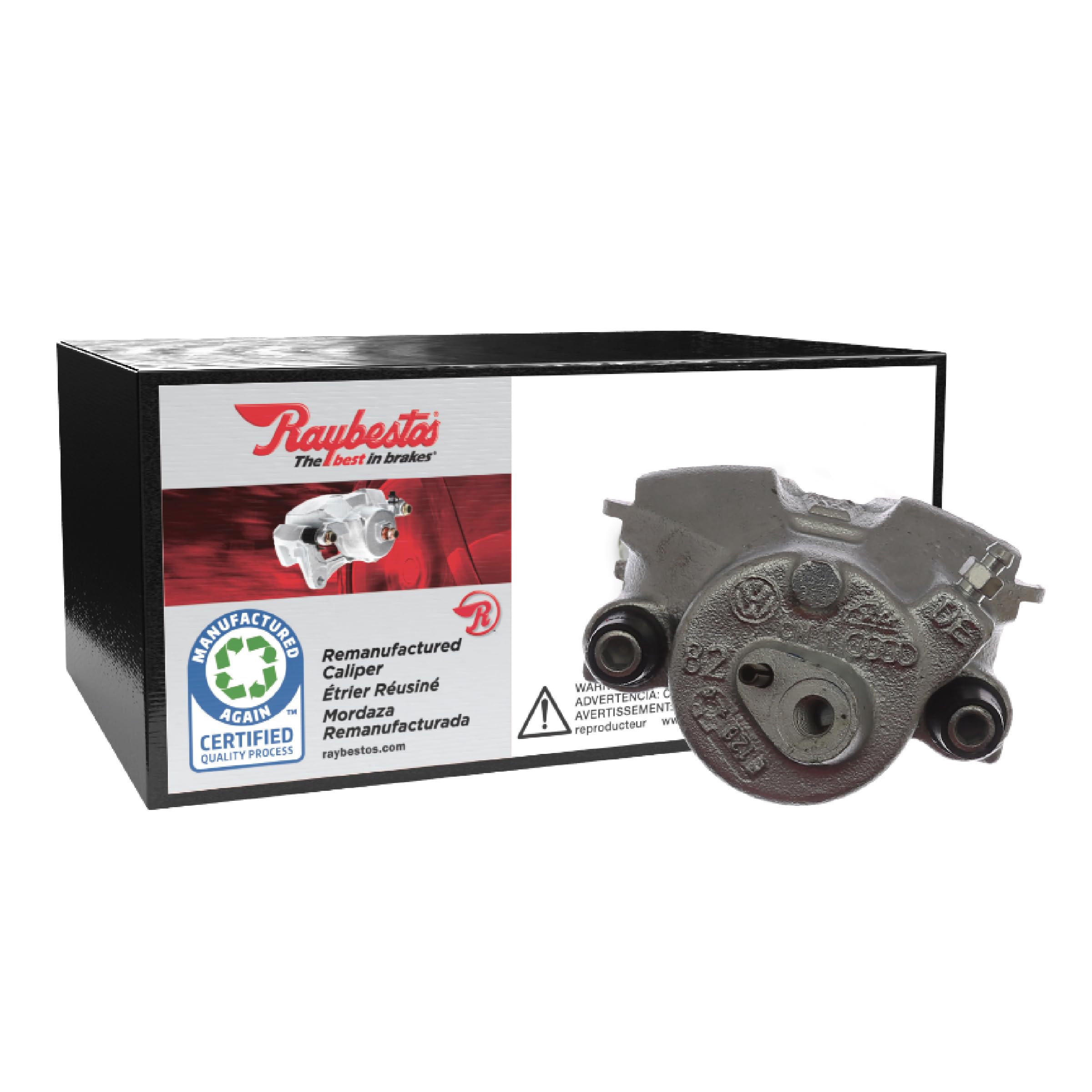 Raybestos R-Line Replacement Remanufactured Front Disc Brake Caliper for Select 